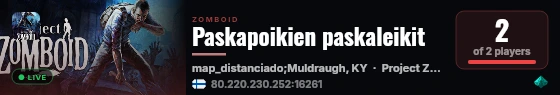 Paskapoikien paskaleikit live status badge