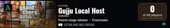 Gujju Local Host live status badge