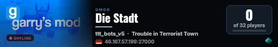 Die Stadt live status badge