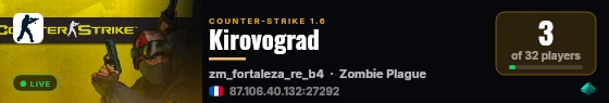 Kirovograd live status badge