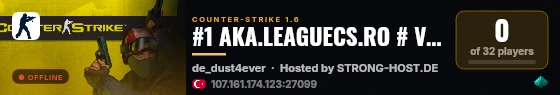 RESPAWN.LEAGUECS.RO [ROMANIAN PUBLIC RESPAWN'S] live status badge