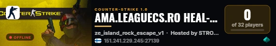 SECTOR.BG Classic MASSIVE 18+ [HLstatsX] live status badge