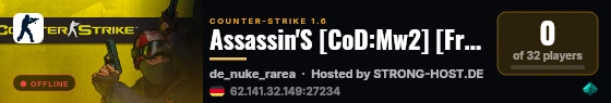 Assassin'S [CoD:Mw2] [Free Premium 23h-11h] live status badge