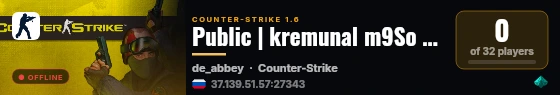 Public | kremunal m9So 18+ live status badge