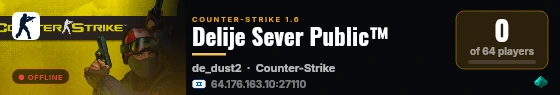 Delije Sever Public™ live status badge