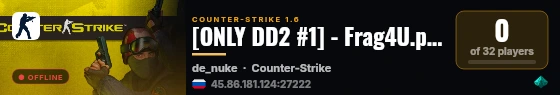 [ONLY DD2 #1] - Frag4U.pl - [KONKURS] [FREEVIP] [SKINY] live status badge
