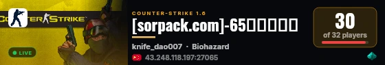 [sorpack.com]-65丧尸竞价服 live status badge
