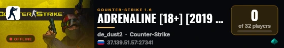 ADRENALINE [18+] [2019 - 2023] [Free VIP] live status badge