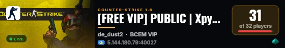 [FREE VIP] PUBLIC | Хрущёвка 18+ live status badge