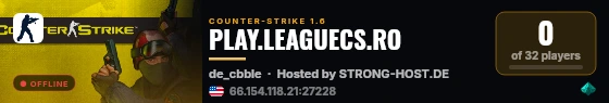 CS.LALEAGANE.RO | [RANK+MVP] live status badge