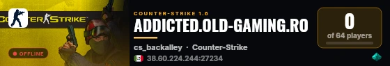 ADDICTED.OLD-GAMING.RO live status badge