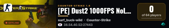 [PE] Dust2 1000FPS NoLag | Free VIP live status badge