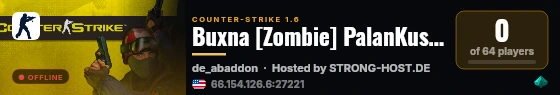 Buxna [Zombie] PalanKus® [FreeVIP|Air Drop|ﻦﻴﻄﺴﻠﻓ] live status badge