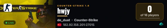 hwjy live status badge