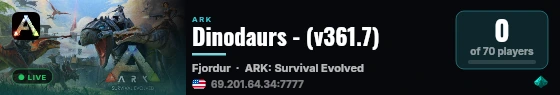 Dinodaurs - (v361.7) live status badge