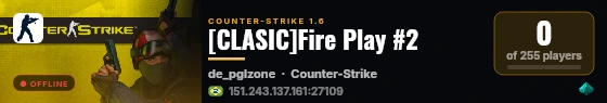 [CLASIC]Fire Play #2 live status badge