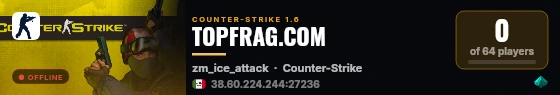 TOPFRAG.COM live status badge