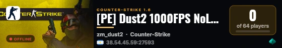[PE] Dust2 1000FPS NoLag | Free VIP live status badge