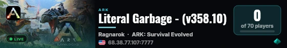 Literal Garbage - (v358.10) live status badge