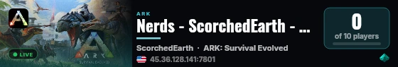 Nerds - ScorchedEarth - (v358.24) live status badge