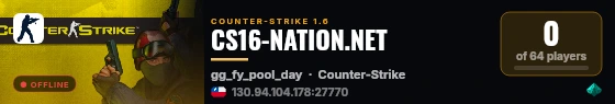 CS16-NATION.NET live status badge
