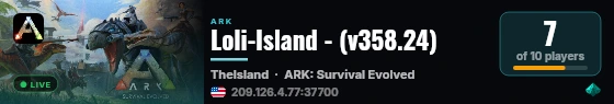 Loli-Island - (v358.24) live status badge