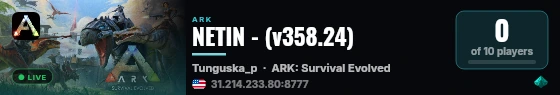 NETIN - (v358.24) live status badge