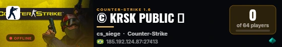 © KRSK PUBLIC ツ live status badge