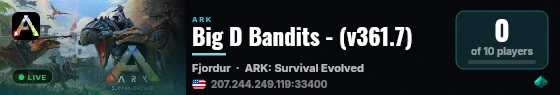 Big D Bandits - (v361.7) live status badge