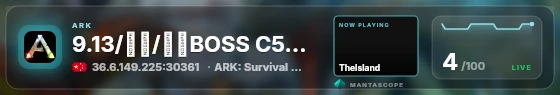 Glass badge preview