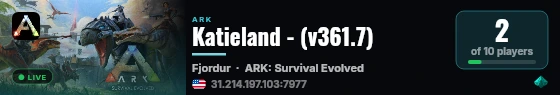 Katieland - (v361.7) live status badge