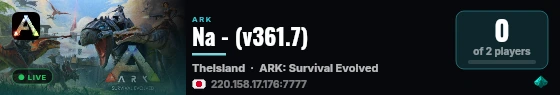 Na - (v361.7) live status badge