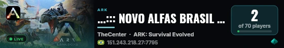 ...::: NOVO ALFAS BRASIL [OFICIAL-TC] PVE 5X :::... - (v361.7) live status badge