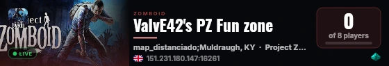ValvE42's PZ Fun zone live status badge