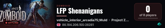 LFP Shenanigans live status badge