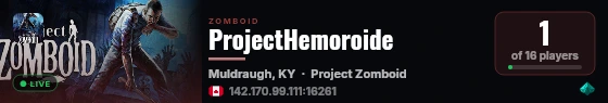 ProjectHemoroide live status badge