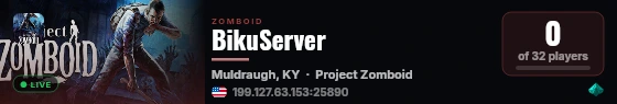 BikuServer live status badge