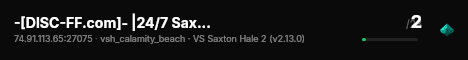 -[DISC-FF.com]- |24/7 Saxton Hale #1| [Classic Sourcemod] live status badge