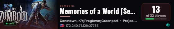 Memories of a World [Season 4] live status badge