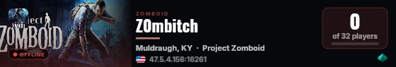 Z0mbitch live status badge