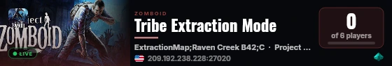 Tribe Extraction Mode live status badge