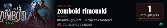 zomboid rimouski live status badge