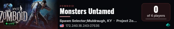 Monsters Untamed live status badge