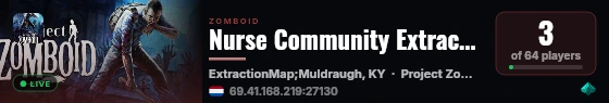 Nurse Community Extraction live status badge