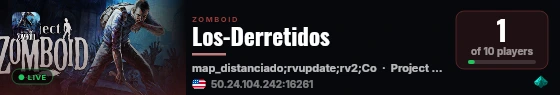 Los-Derretidos live status badge