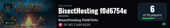 BisectHosting f0d6754e live status badge