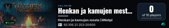 Henkan ja kamujen mesta [4Netplayers] live status badge