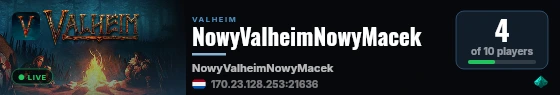 NowyValheimNowyMacek live status badge