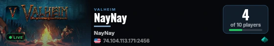 NayNay live status badge