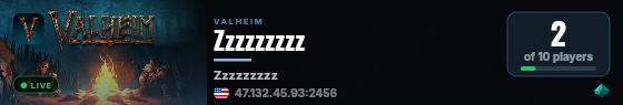 Zzzzzzzzz live status badge